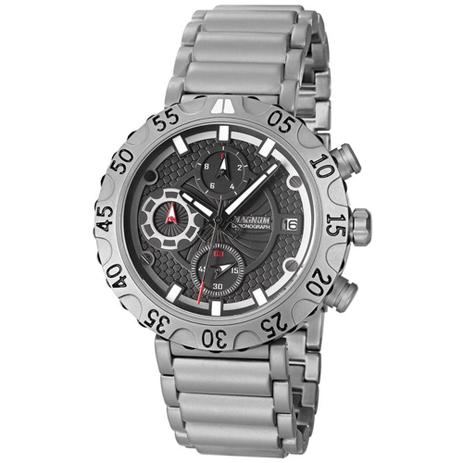 Relogio Masculino Magnum Analogico Com Cronografo e Calendario - Ma32541c - Cinza Menor preço em Relogio Masculino Magnum Analogico Com Cronografo e Calendario - Ma32541c - Cinza