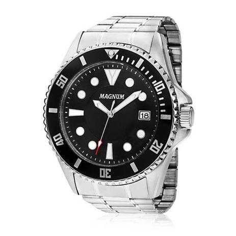 Relógio Masculino Magnum Analógico MA33059T Preto Menor preço em Relógio Masculino Magnum Analógico MA33059T Preto