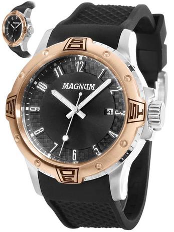 Relógio Masculino Magnum Oversized Analógico MA34414P Menor preço em Relógio Masculino Magnum Oversized Analógico MA34414P
