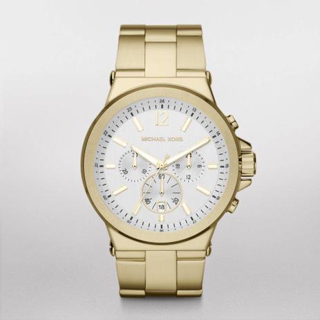 Relógio Masculino Michael Kors Dylan Dourado - Mk8278/4xn Menor preço em Relógio Masculino Michael Kors Dylan Dourado - Mk8278/4xn