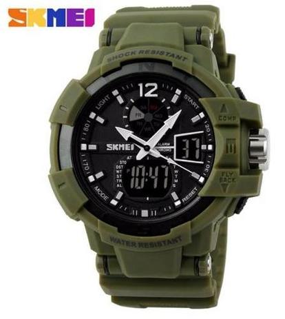 Relógio Masculino Militar Skmei 1040 À Prova Dáguaoriginal Menor preço em Relógio Masculino Militar Skmei 1040 À Prova Dáguaoriginal
