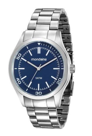 Relógio Masculino Mondaine 78733G0MVNA2 45mm Aço Prata Menor preço em Relógio Masculino Mondaine 78733G0MVNA2 45mm Aço Prata