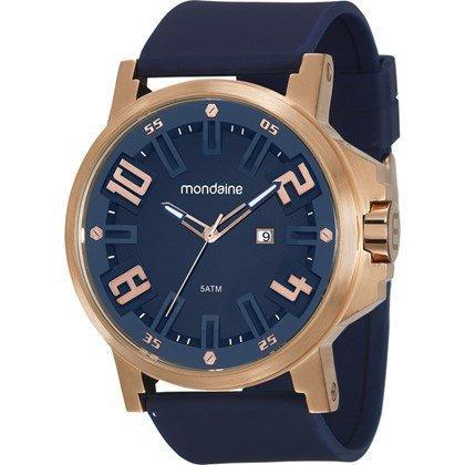 Relógio Masculino Mondaine 99233GPMVRI5 55mm Silicone Azul Menor preço em Relógio Masculino Mondaine 99233GPMVRI5 55mm Silicone Azul