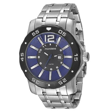 Relógio masculino mondaine prateado ultrasize 94851G0MVNA2 Menor preço em Relógio masculino mondaine prateado ultrasize 94851G0MVNA2