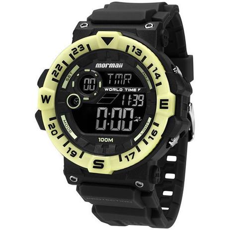 Relógio Masculino Mormaii Digital Esportivo Mom1131b/8p Menor preço em Relógio Masculino Mormaii Digital Esportivo Mom1131b/8p