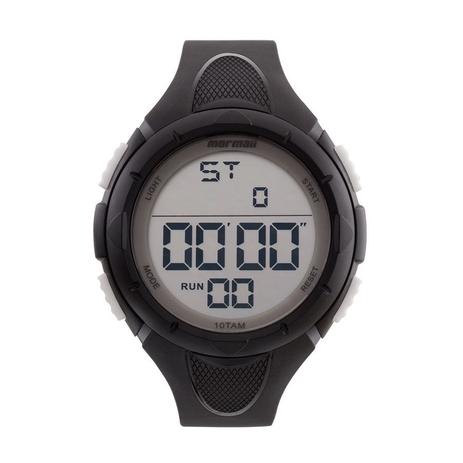 Relógio Masculino Mormaii Digital MOM14810/8B - Preto Menor preço em Relógio Masculino Mormaii Digital MOM14810/8B - Preto