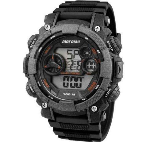 Relógio Masculino Mormaii Esportivo MO12579B/8Y - Grafite Menor preço em Relógio Masculino Mormaii Esportivo MO12579B/8Y - Grafite
