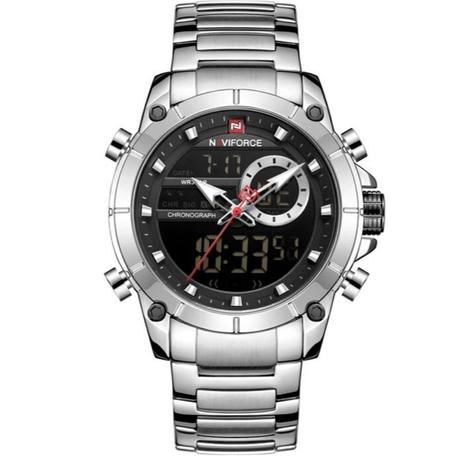 Relógio Masculino Naviforce Modelo 9163 Analógico E Digital - Relógio  Masculino - Magazine Luiza