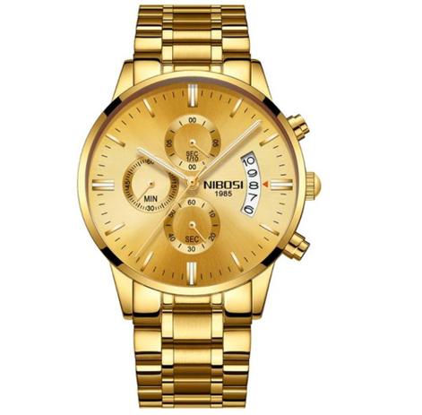 Relógio masculino NIBOSI 2309 original 3atm 10 opções de cores - Relógio  Masculino - Magazine Luiza