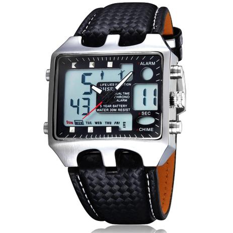 Relógio Masculino Pulso Ohsen Xmas Digital Menor preço em Relógio Masculino Pulso Ohsen Xmas Digital