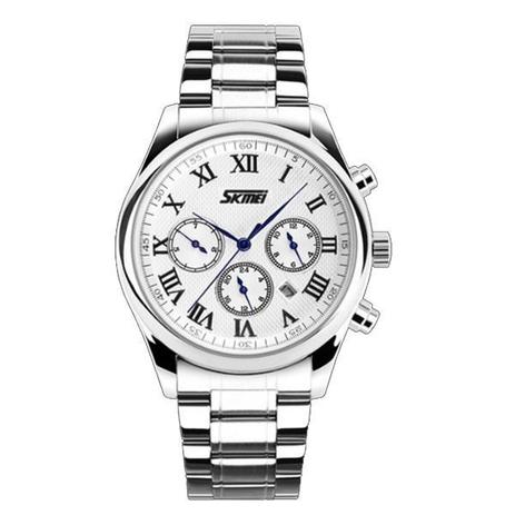 Relógio Masculino Skmei Analógico 9078 PR-BR Menor preço em Relógio Masculino Skmei Analógico 9078 PR-BR