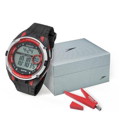 Relógio Masculino Speedo 81148G0EVNP1K2 Digital Preto Menor preço em Relógio Masculino Speedo 81148G0EVNP1K2 Digital Preto