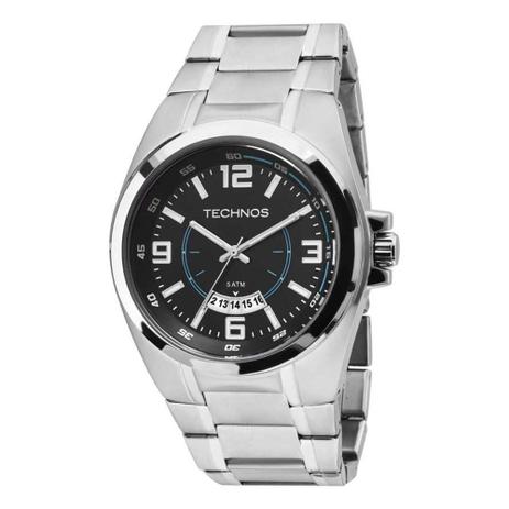 Relógio Masculino Technos Analógico Racer 2115KTC/1P - Prata Menor preço em Relógio Masculino Technos Analógico Racer 2115KTC/1P - Prata