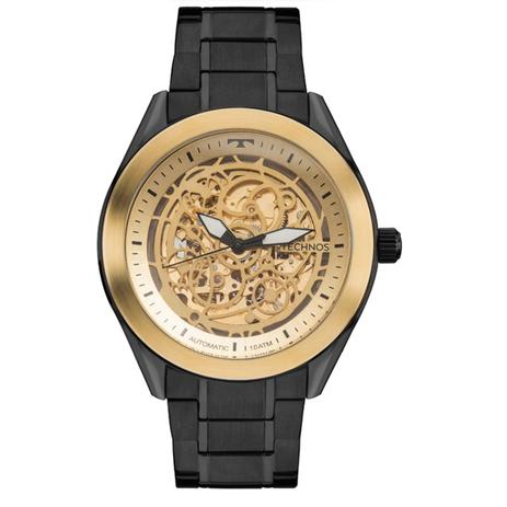 Relogio masculino technos classic automatico fume 8n24ai/4x Menor preço em Relogio masculino technos classic automatico fume 8n24ai/4x