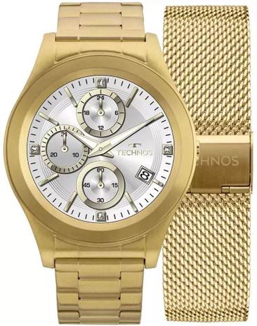 Relógio Masculino Technos Connect Smartwatch Srae/4p Dourado Menor preço em Relógio Masculino Technos Connect Smartwatch Srae/4p Dourado