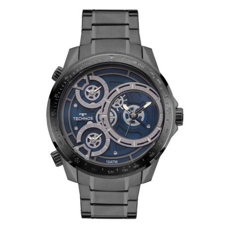 Relógio Masculino Technos Legacy 2035MLB/4A Chumbo Menor preço em Relógio Masculino Technos Legacy 2035MLB/4A Chumbo
