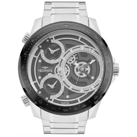 Relógio Masculino Technos Legacy 2035MLC/1P Prata Menor preço em Relógio Masculino Technos Legacy 2035MLC/1P Prata