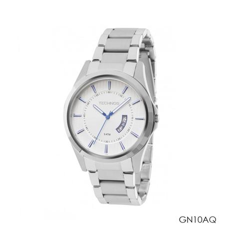 Relógio Masculino Technos Slin Prata GN10AQ Menor preço em Relógio Masculino Technos Slin Prata GN10AQ