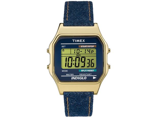 Relógio Masculino Timex Digital - Resistente à Água Cronômetro TW2P77000WW/N