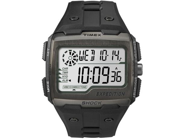 Relógio Masculino Timex Digital - Resistente à Água Cronômetro TW4B02500WW/N