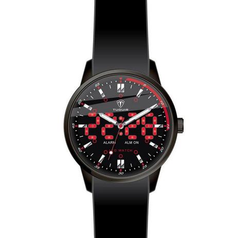 Relógio Masculino Tuguir Anadigi TG2118 Preto Menor preço em Relógio Masculino Tuguir Anadigi TG2118 Preto