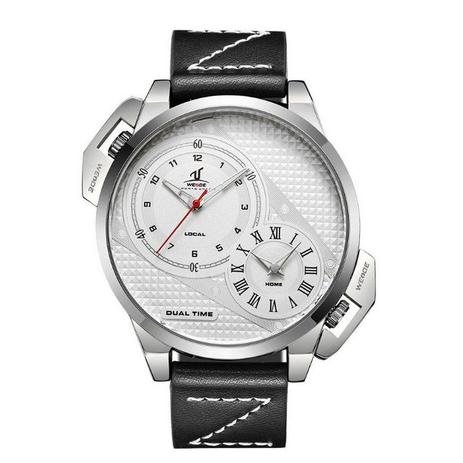 Relógio Masculino Weide Analógico UV-1706 - Prata Menor preço em Relógio Masculino Weide Analógico UV-1706 - Prata