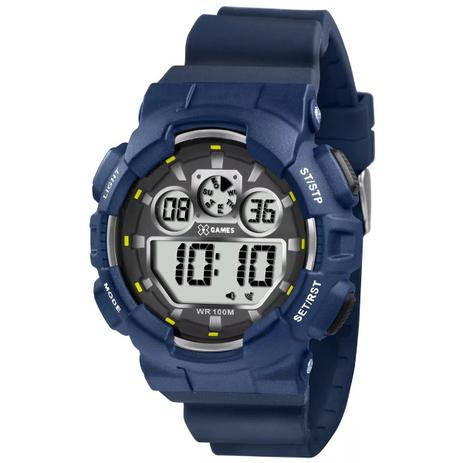 Relógio Masculino X-Games XMPPD344-BXDX 50 mm Silicone Azul Menor preço em Relógio Masculino X-Games XMPPD344-BXDX 50 mm Silicone Azul