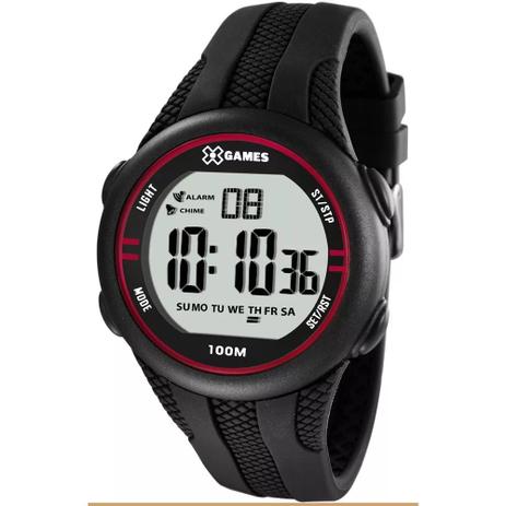 Relógio Masculino X-Games XMPPD417-BXPX 44 mm Silicone Preto Menor preço em Relógio Masculino X-Games XMPPD417-BXPX 44 mm Silicone Preto