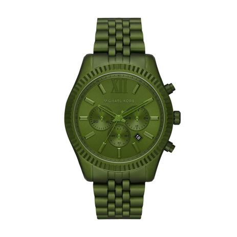 Relogio michael kors verde Clearance