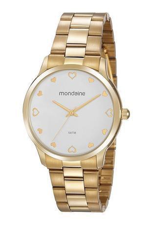 relógio mondaine feminino dourado