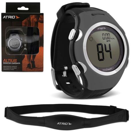 Relógio Monitor Cardíaco Smart Run Atrio HC008 Preto e Cinza Esportivo Contador Calorias Com Cinta Menor preço em Relógio Monitor Cardíaco Smart Run Atrio HC008 Preto e Cinza Esportivo Contador Calorias Com Cinta
