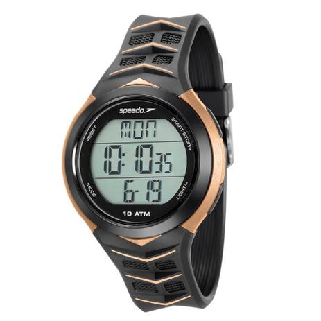 Relógio Monitor Cardíaco Speedo 80621G0EVNP3 - Preto/Dourado Menor preço em Relógio Monitor Cardíaco Speedo 80621G0EVNP3 - Preto/Dourado