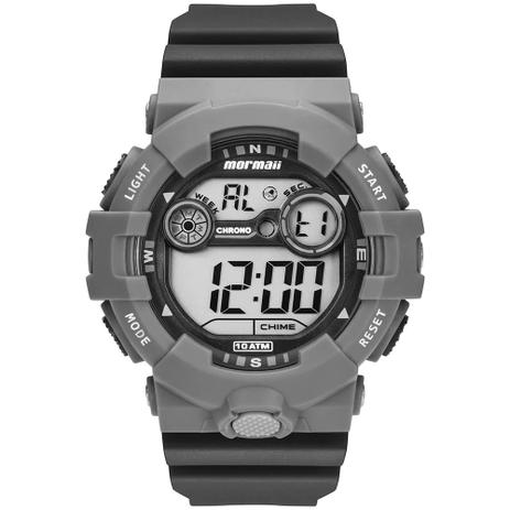 Relógio Mormaii Digital Acqua MO3610AB8C Cinza Menor preço em Relógio Mormaii Digital Acqua MO3610AB8C Cinza
