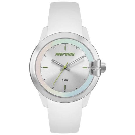 Relógio Mormaii Feminino Maui MO2035JJ/8B Silicone Branco Menor preço em Relógio Mormaii Feminino Maui MO2035JJ/8B Silicone Branco