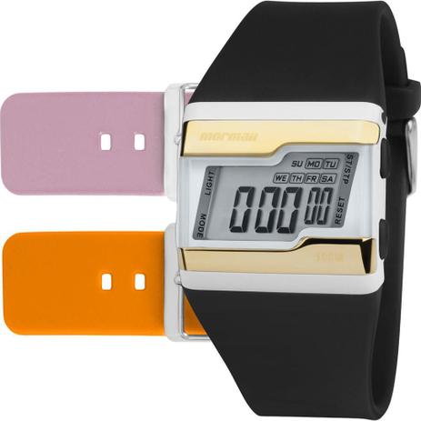 Relógio Mormaii Feminino Preto Troca Pulseiras FZW/T8E - Relógio Feminino -  Magazine Luiza