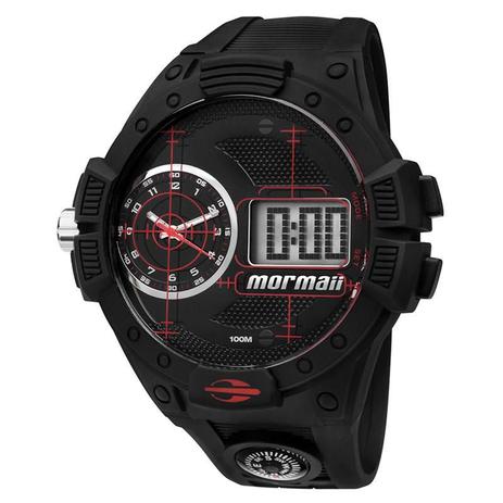 Relógio Mormaii Masculino Acqua Pro - MO2568AB-8R - Technos Menor preço em Relógio Mormaii Masculino Acqua Pro - MO2568AB-8R - Technos