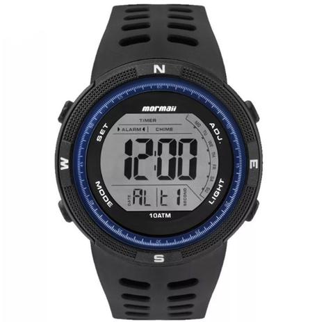 Relógio Mormaii Masculino MO3590AA/8A WAVE Menor preço em Relógio Mormaii Masculino MO3590AA/8A WAVE