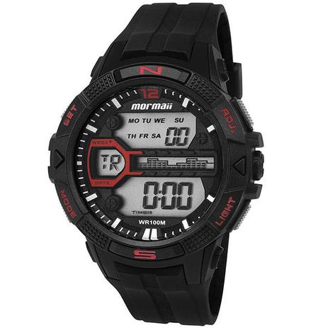 Relógio Mormaii Masculino Mo5000/8p, C/ Garantia E Nf Menor preço em Relógio Mormaii Masculino Mo5000/8p, C/ Garantia E Nf