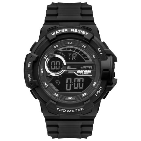 Relógio Mormaii Masculino Wave Preto MO3660AB/8P Menor preço em Relógio Mormaii Masculino Wave Preto MO3660AB/8P
