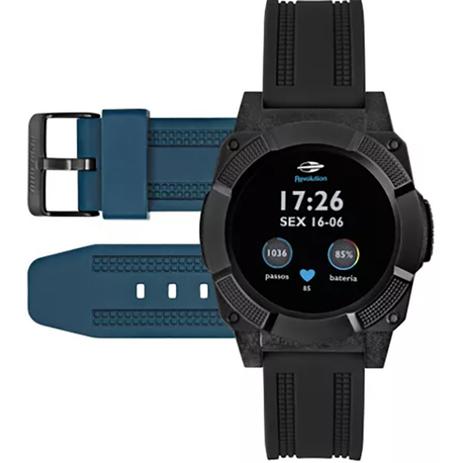 Relógio Mormaii Revolution Smartwatch MOSRAB/8P Menor preço em Relógio Mormaii Revolution Smartwatch MOSRAB/8P