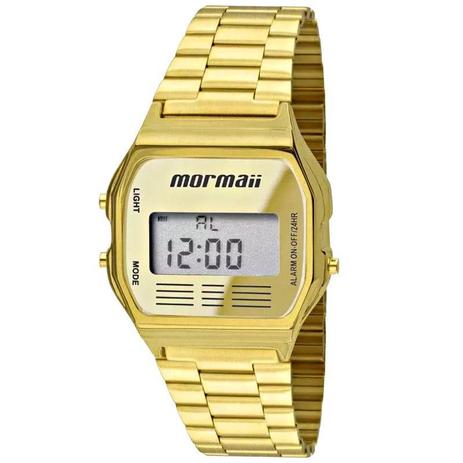 Mormaii relogio dourado Clearance