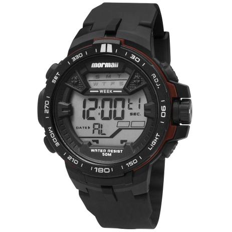 Relógio Mormaii Wave Masculino - Mo3390/8r Menor preço em Relógio Mormaii Wave Masculino - Mo3390/8r