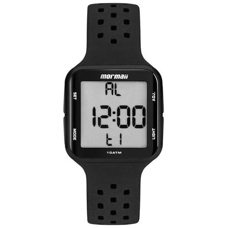 Relógio Mormaii Wave Preto Unissex MO6600/8P Menor preço em Relógio Mormaii Wave Preto Unissex MO6600/8P