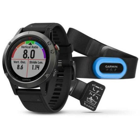 Relógio Multiesportivo Garmin Fenix 5 Cinza com Monitor Cardíaco no Pulso Performer Bundle Menor preço em Relógio Multiesportivo Garmin Fenix 5 Cinza com Monitor Cardíaco no Pulso Performer Bundle