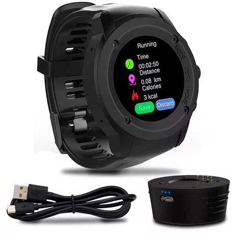 Relógio multiwatch multilaser sw2 plus com jps e bluetooth preto - Atrio Menor preço em Relógio multiwatch multilaser sw2 plus com jps e bluetooth preto - Atrio