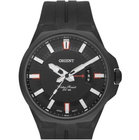 Relógio Orient analógico preto pulseira de silicone MPSP1014 - Relógio  Masculino - Magazine Luiza