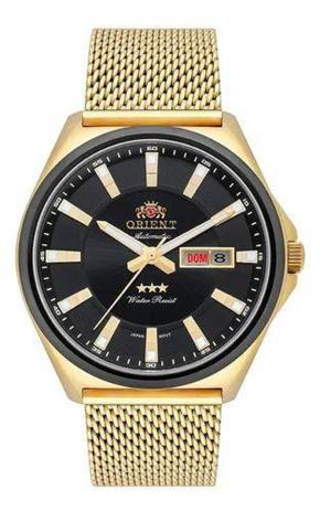 Orient automatico dourado Clearance