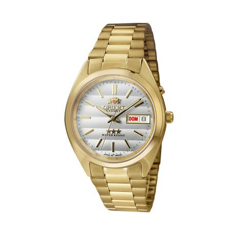 orient crystal 21 jewels 3 estrelas dourado