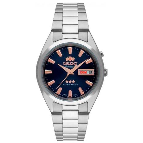 Relógio Orient Automático Prata Cinza Masculino 469ss084 G1sx Menor preço em Relógio Orient Automático Prata Cinza Masculino 469ss084 G1sx