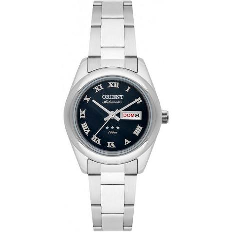 Relógio Orient Feminino Automático Prata 559SS009P3SX Menor preço em Relógio Orient Feminino Automático Prata 559SS009P3SX